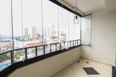 Varanda da Sala de apartamento para alugar com 2 quartos, 72m² em Vila Regente Feijó, São Paulo