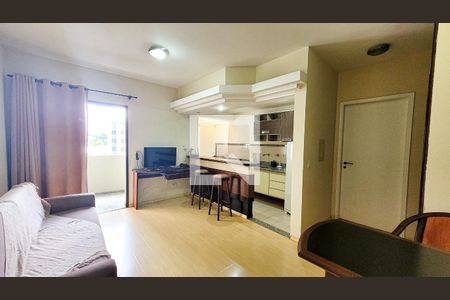 Sala de apartamento para alugar com 1 quarto, 50m² em Cambuí, Campinas