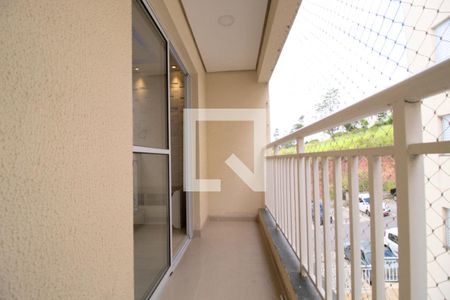 Sala - Sacada de apartamento para alugar com 2 quartos, 55m² em Jardim Rio das Pedras, Cotia