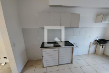 Cozinha  de apartamento para alugar com 2 quartos, 50m² em Jardim Heitor Rigon, Ribeirão Preto