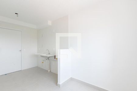 Sala - Cozinha de apartamento para alugar com 2 quartos, 32m² em Fazenda Aricanduva, São Paulo