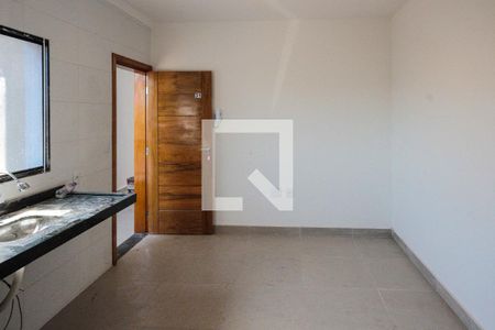 Sala e cozinha de apartamento para alugar com 1 quarto, 32m² em Chácara Belenzinho, São Paulo