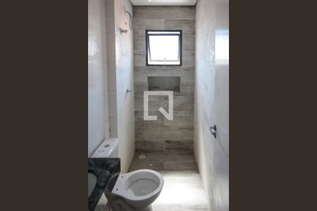 Banheiro de apartamento para alugar com 1 quarto, 32m² em Chácara Belenzinho, São Paulo