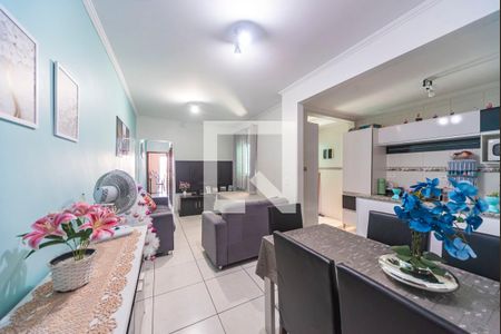 Sala de apartamento para alugar com 2 quartos, 67m² em Vila Humaitá, Santo André