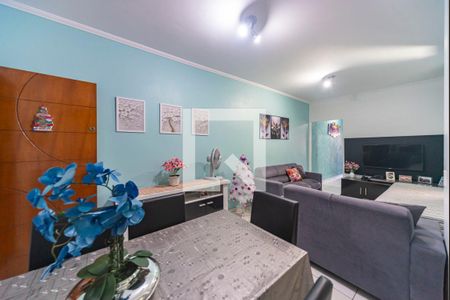 Sala de apartamento para alugar com 2 quartos, 67m² em Vila Humaitá, Santo André