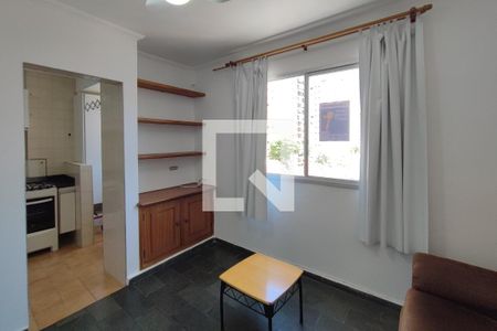 Sala de apartamento para alugar com 1 quarto, 52m² em Centro, Campinas