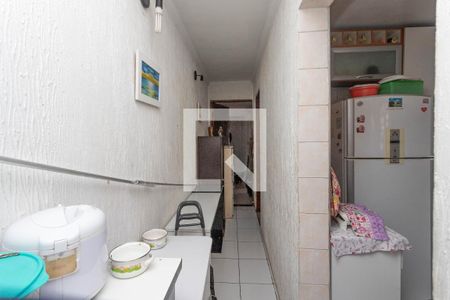 Casa 1 - corredor  de casa à venda com 3 quartos, 275m² em Vila Nogueira, Diadema