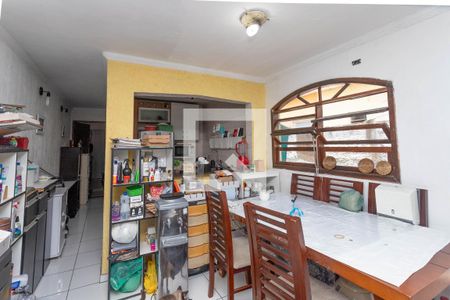 Casa 1 - sala  de casa à venda com 3 quartos, 275m² em Vila Nogueira, Diadema