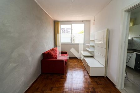 Sala de apartamento à venda com 1 quarto, 46m² em Jardim Botânico, Porto Alegre