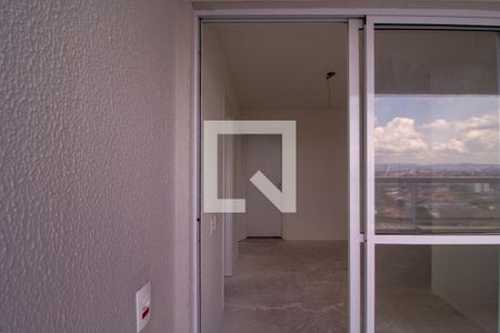 Apartamento à venda com 43m², 2 quartos e 1 vagasala - Porta de vidro
