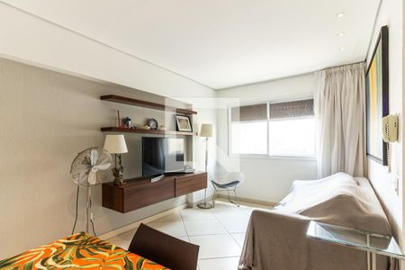 Sala de apartamento à venda com 1 quarto, 44m² em Campos Elíseos, São Paulo