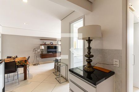Cozinha de apartamento à venda com 1 quarto, 44m² em Campos Elíseos, São Paulo