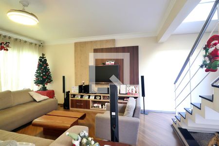 Sala de casa à venda com 3 quartos, 198m² em Campestre, Santo André