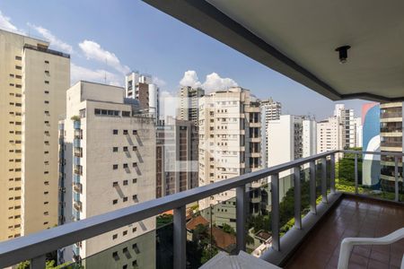 Varanda de apartamento para alugar com 1 quarto, 66m² em Vila Nova Conceição, São Paulo