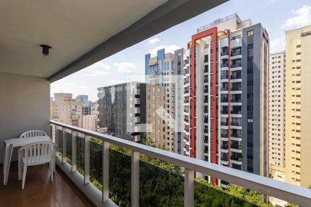 Varanda de apartamento para alugar com 1 quarto, 66m² em Vila Nova Conceição, São Paulo