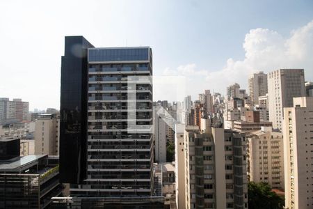 Varanda de apartamento à venda com 1 quarto, 43m² em Jardins, São Paulo