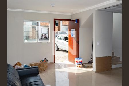 Sala + Cozinha de casa de condomínio para alugar com 2 quartos, 70m² em Campeche Central, Florianópolis