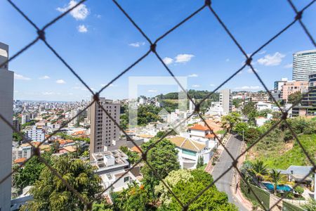Vista da Sala 1 de apartamento à venda com 4 quartos, 212m² em Santa Lúcia, Belo Horizonte