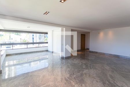 Sala 1 de apartamento à venda com 4 quartos, 212m² em Santa Lúcia, Belo Horizonte