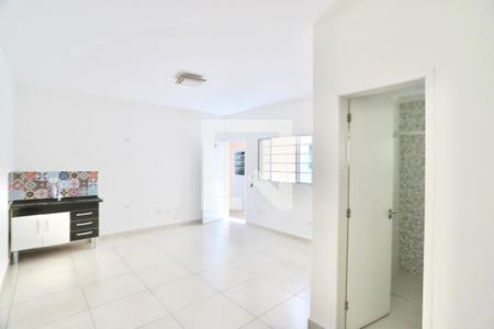 Sala / Cozinha  de kitnet/studio para alugar com 0 quarto, 22m² em Vila Regente Feijó, São Paulo