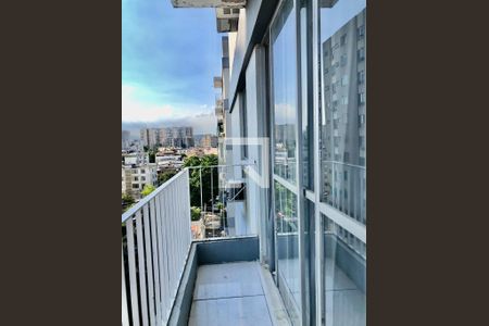 Varanda da Sala de apartamento à venda com 2 quartos, 59m² em Cachambi, Rio de Janeiro
