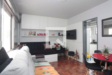 Studio - Sala/Quarto de kitnet/studio para alugar com 1 quarto, 30m² em São João, Porto Alegre