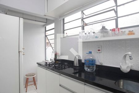 Cozinha + Área de Serviço de kitnet/studio para alugar com 1 quarto, 30m² em São João, Porto Alegre