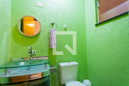 Lavabo de casa à venda com 3 quartos, 136m² em Vila Helena, Santo André