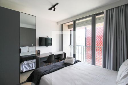 Quarto de apartamento à venda com 1 quarto, 20m² em Indianópolis, São Paulo