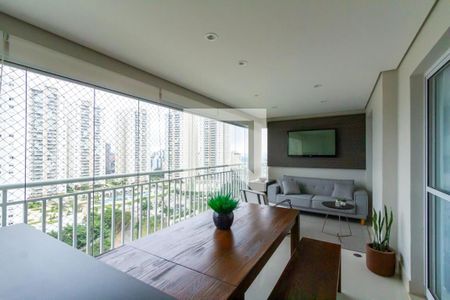 Varanda Gourmet de apartamento à venda com 3 quartos, 155m² em Centro, São Bernardo do Campo