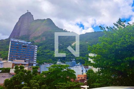 Varanda vista Cristo de apartamento para alugar com 2 quartos, 71m² em Botafogo, Rio de Janeiro