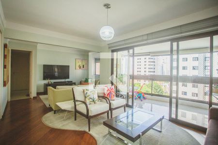 Sala de Estar de apartamento à venda com 3 quartos, 120m² em Vila Clementino, São Paulo