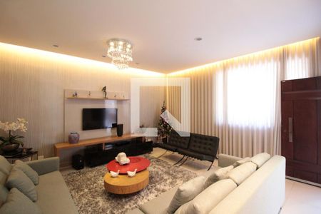Sala de Estar de casa à venda com 3 quartos, 352m² em Castelo, Belo Horizonte