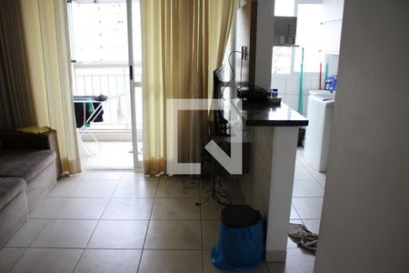 sala de apartamento para alugar com 2 quartos, 63m² em Jardim Atlântico, Goiânia