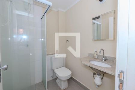 Banheiro de apartamento para alugar com 1 quarto, 45m² em Bela Vista, São Paulo