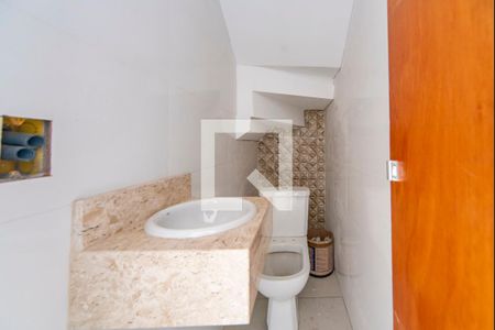 Lavabo de casa à venda com 2 quartos, 85m² em Jardim Cristiane, Santo André