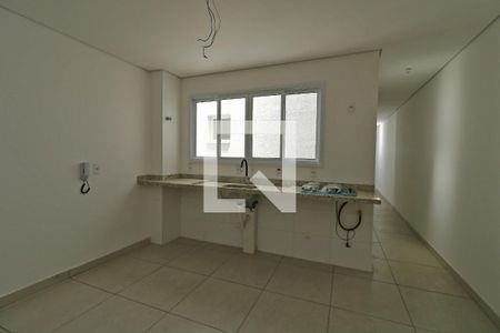 Sala/Cozinha de apartamento à venda com 2 quartos, 95m² em Vila Pires, Santo André