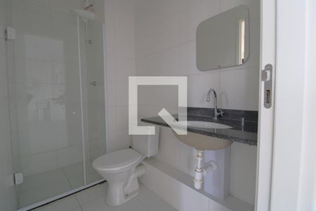 Banheiro de apartamento à venda com 1 quarto, 34m² em Jurubatuba, São Paulo