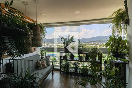 Varanda de apartamento à venda com 3 quartos, 99m² em Recreio dos Bandeirantes, Rio de Janeiro