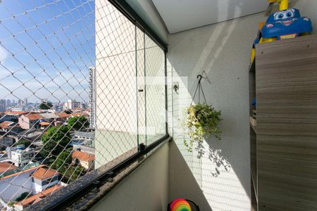 Varanda da Sala de apartamento à venda com 2 quartos, 63m² em Vila Aricanduva, São Paulo