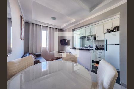 Sala de apartamento para alugar com 2 quartos, 50m² em Vila Branca, Jacareí