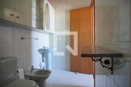Banheiro da Suíte de apartamento à venda com 3 quartos, 133m² em Floresta, Porto Alegre