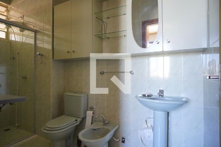 Banheiro da Suíte de apartamento à venda com 3 quartos, 133m² em Floresta, Porto Alegre