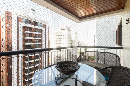 Varanda  de apartamento para alugar com 3 quartos, 125m² em Vila Gomes Cardim, São Paulo