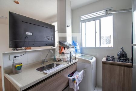 Sala/Cozinha de apartamento à venda com 2 quartos, 48m² em Protásio Alves, Porto Alegre