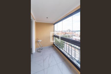 Sacada da Sala de apartamento à venda com 3 quartos, 98m² em Vila Santo Estéfano, São Paulo