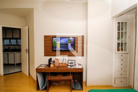 Sala de apartamento à venda com 2 quartos, 92m² em Santo Antônio, Belo Horizonte