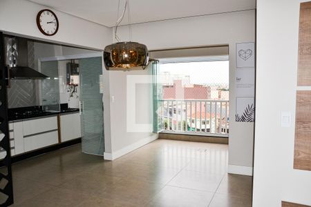 Sala de apartamento para alugar com 2 quartos, 80m² em Jardim, São Caetano do Sul