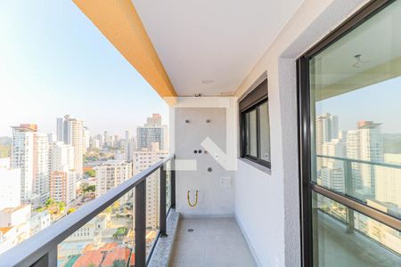 Varanda de kitnet/studio à venda com 1 quarto, 27m² em Jardim das Acacias, São Paulo