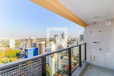 Varanda de kitnet/studio à venda com 1 quarto, 27m² em Jardim das Acacias, São Paulo